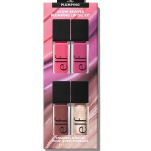 ELF Glow Reviver Plumping Lip Oil Kit